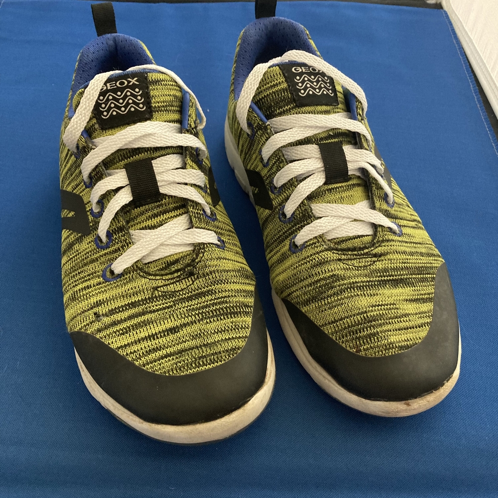 Geox Green and Black Sneakers
